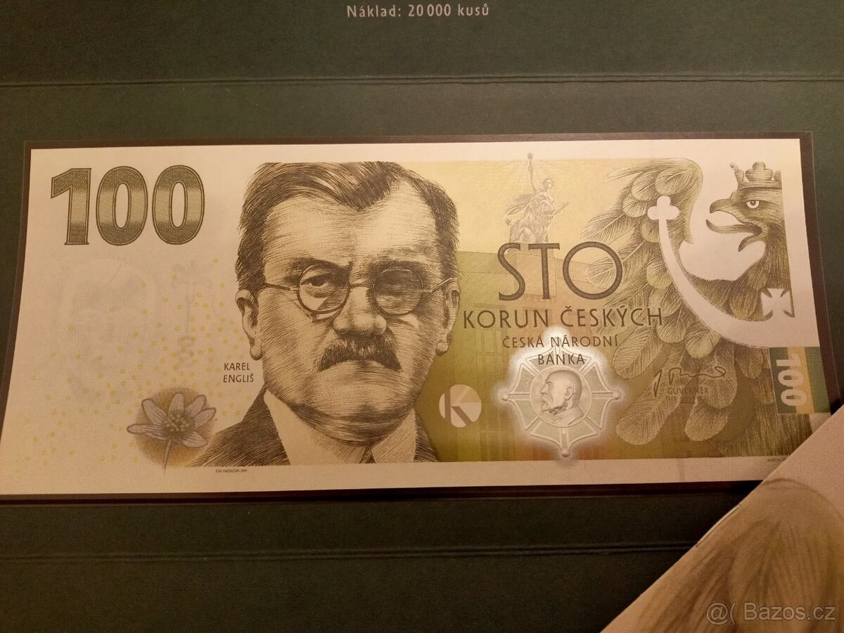 Pamětní bankovka 100 Kč - 2
