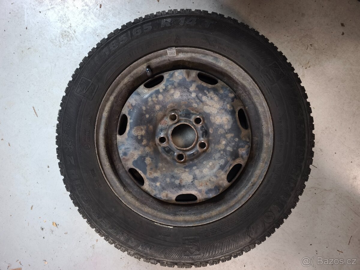 Plechové disky 5x100 6JR14H2 ET37 - 2