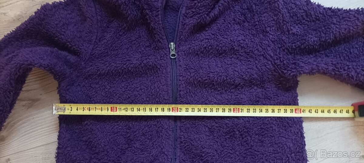 Plyšáková mikina 146/152 - 2