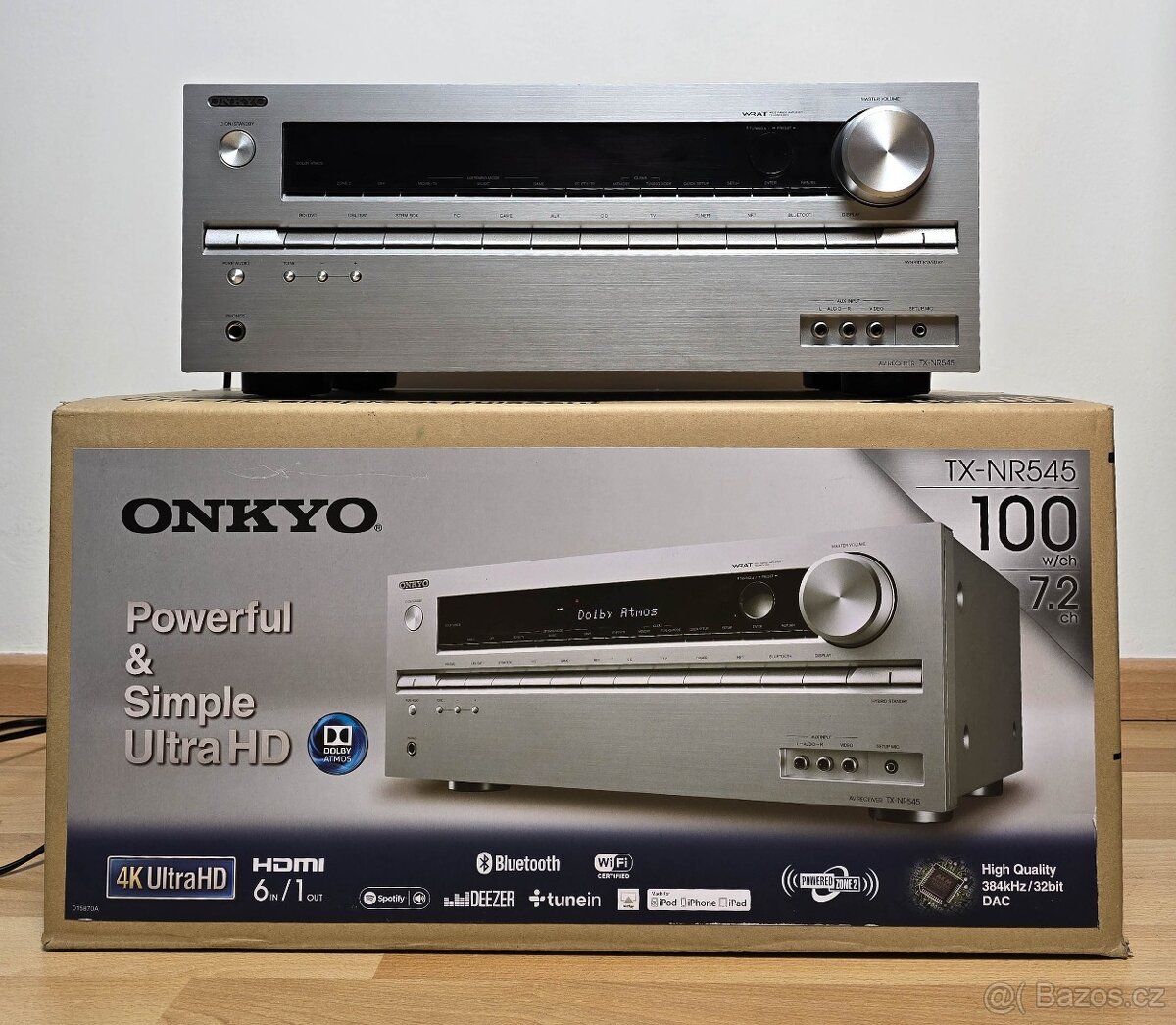 Onkyo TX-NR545 / Dolby Atmos AirPlay, Bluetooth - 2