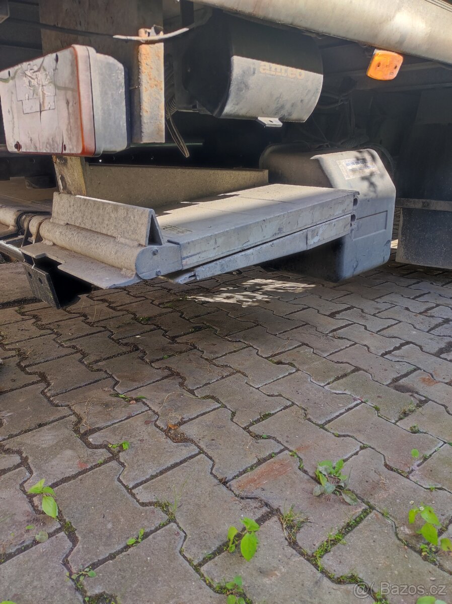 Skládací hydraulická plošina na auto, - 2