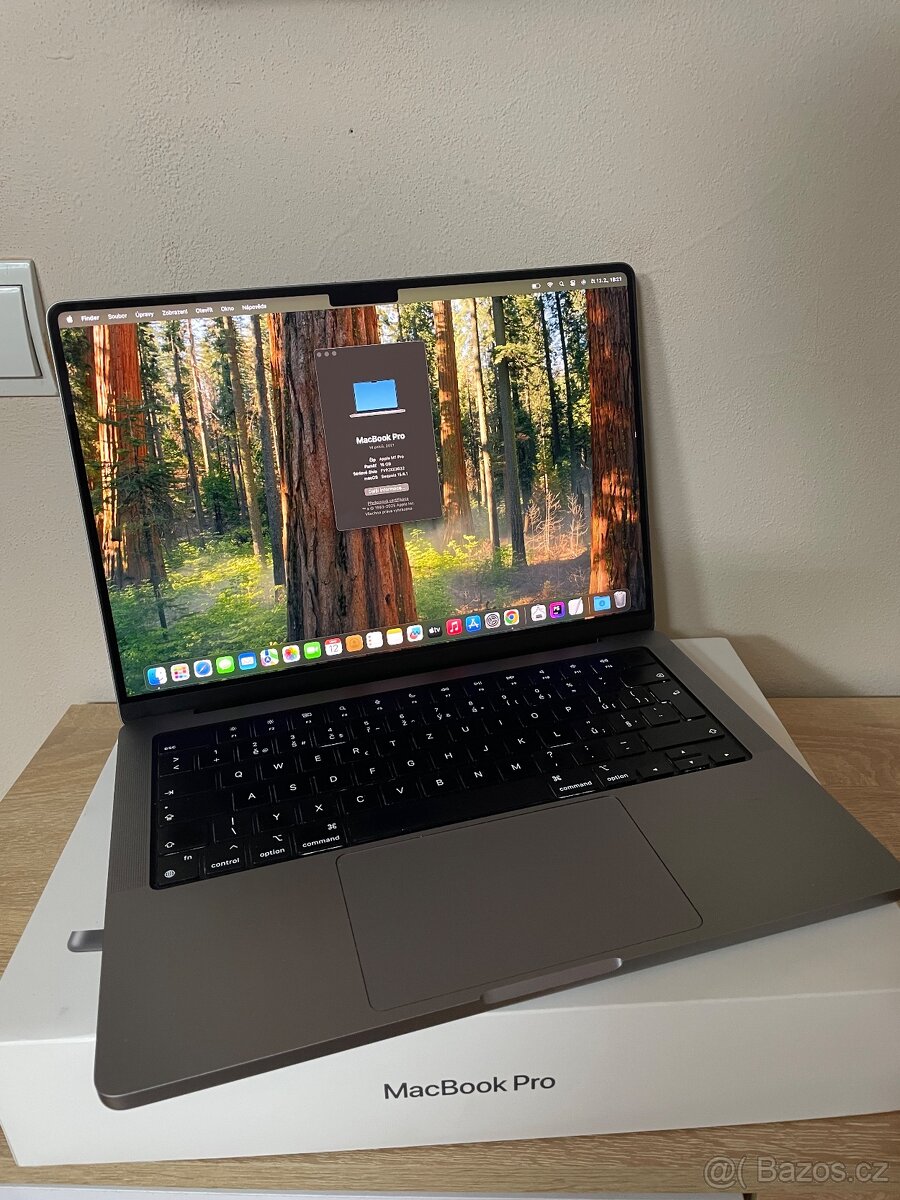 MacBook Pro 14” M1 Pro, 2021, 16GB/512GB, silver - 2