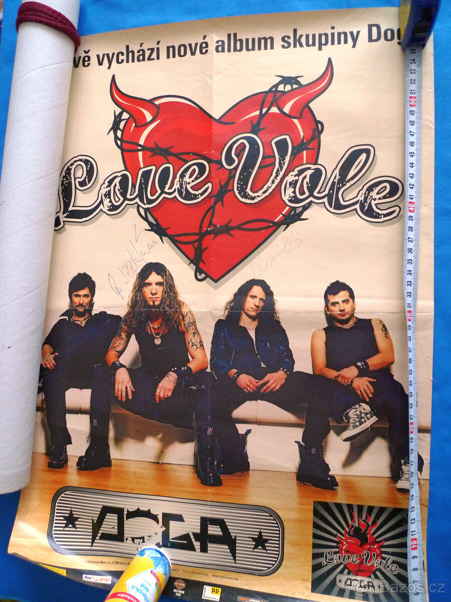 Plakáty Iron Maiden, Doga Kiss, Aerosmith, Nirvana - 2