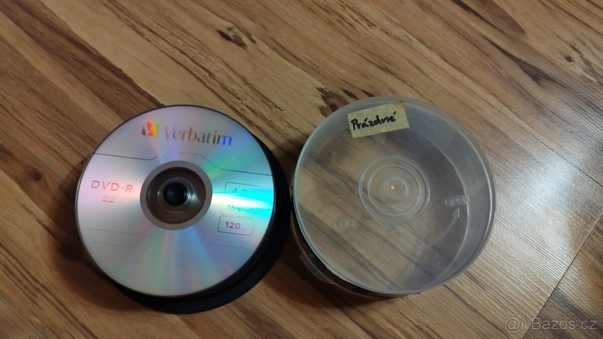DVD + CD prázdné rozbalené - 2