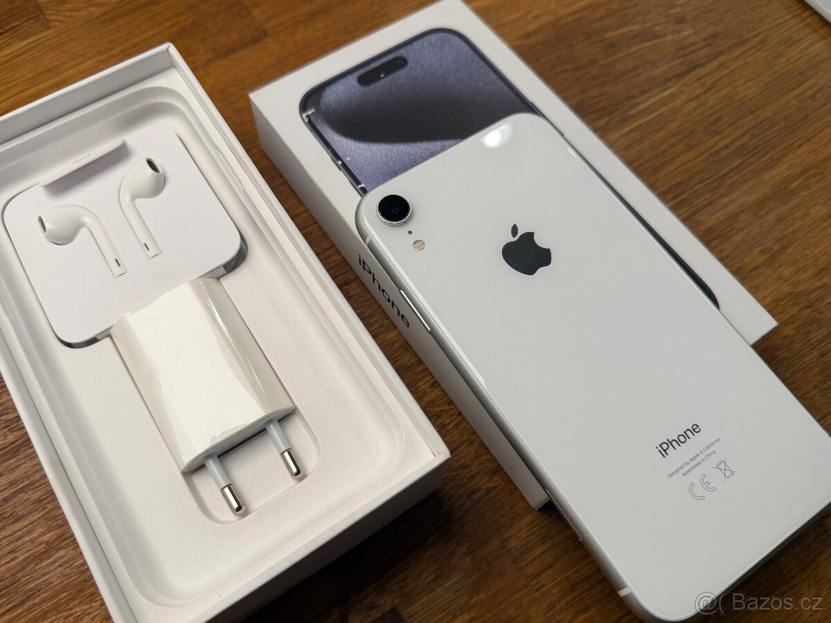 iPhone XR 64GB, bílý. - 2