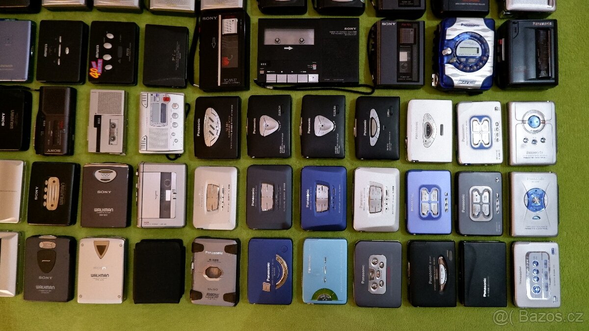 Walkman MiniDisc rozpredávam zbierku doprava do Čiech 5 eur - 2