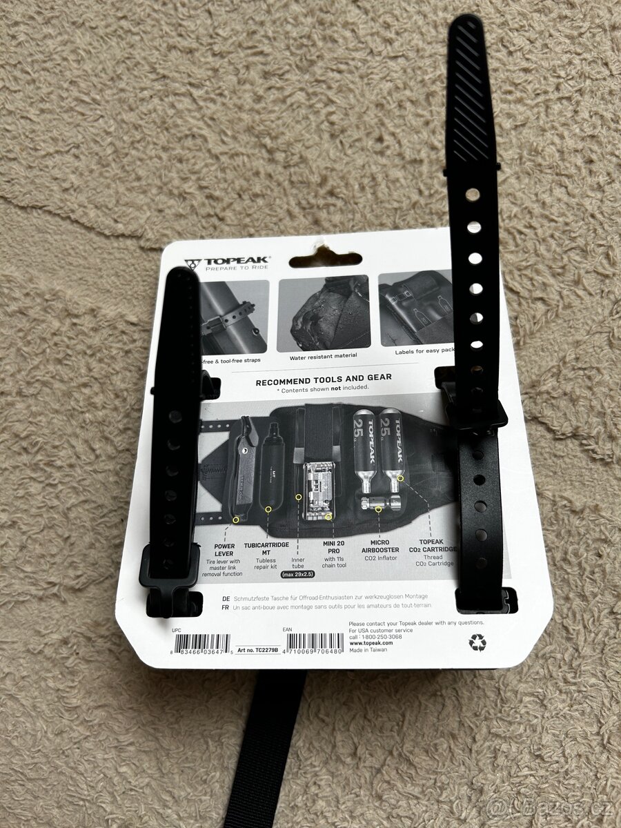 Cyklo brašna - servisní kapsa Topeak Gearpack - 2