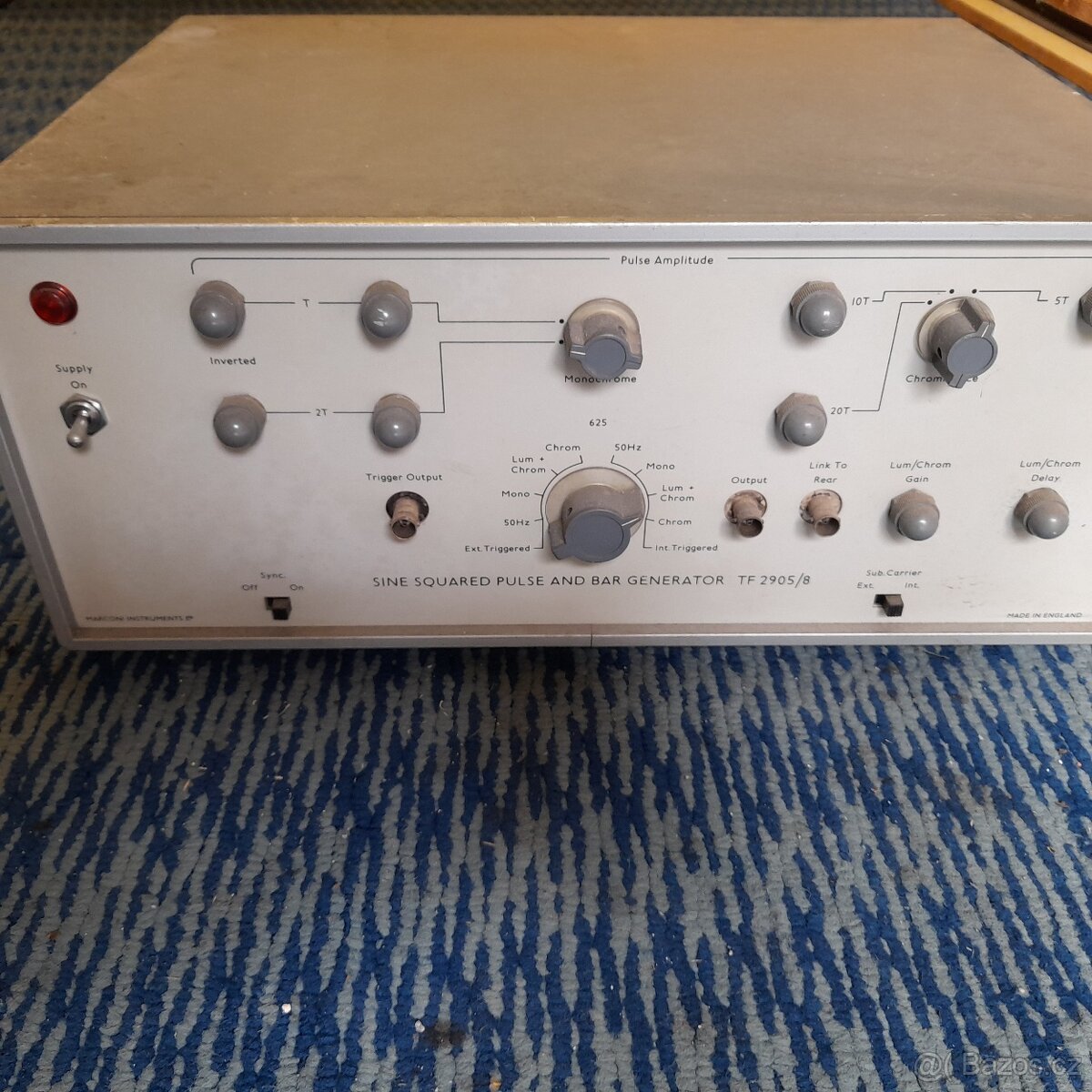 Marconi Systems, sinusový čtvercový/ tyčový generátor - 2