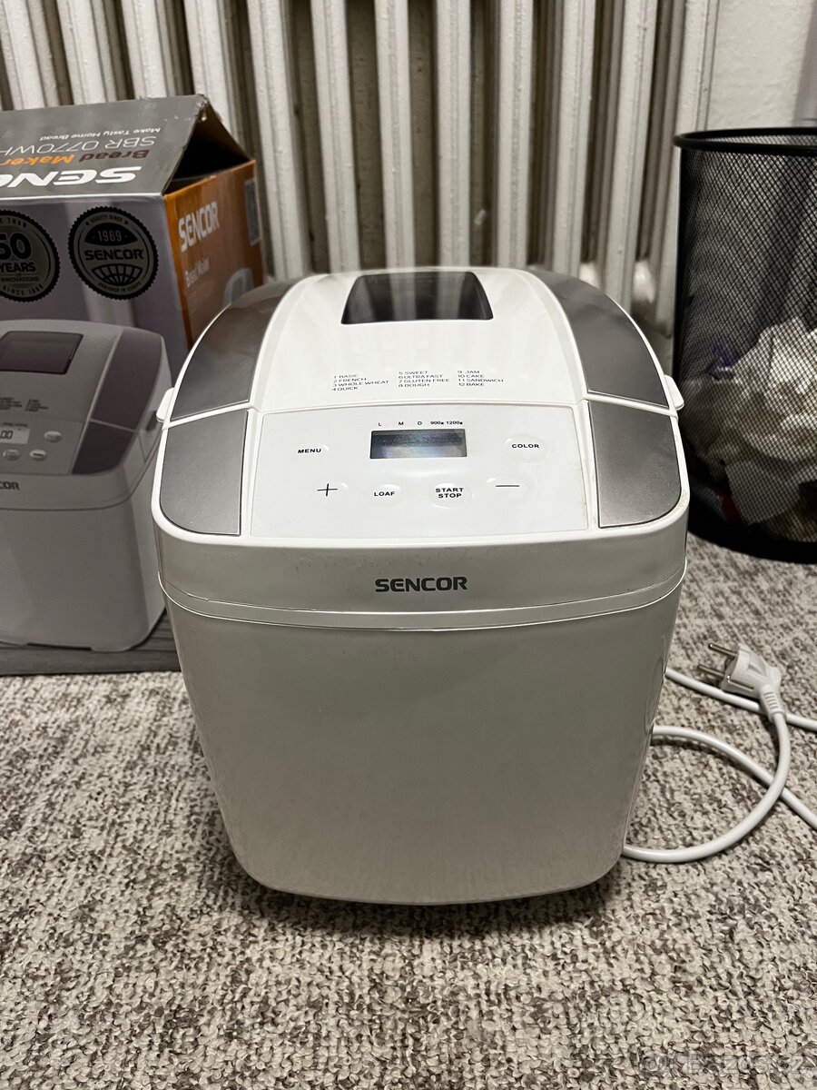 Pekárna sencor SBR 0770WH - 2