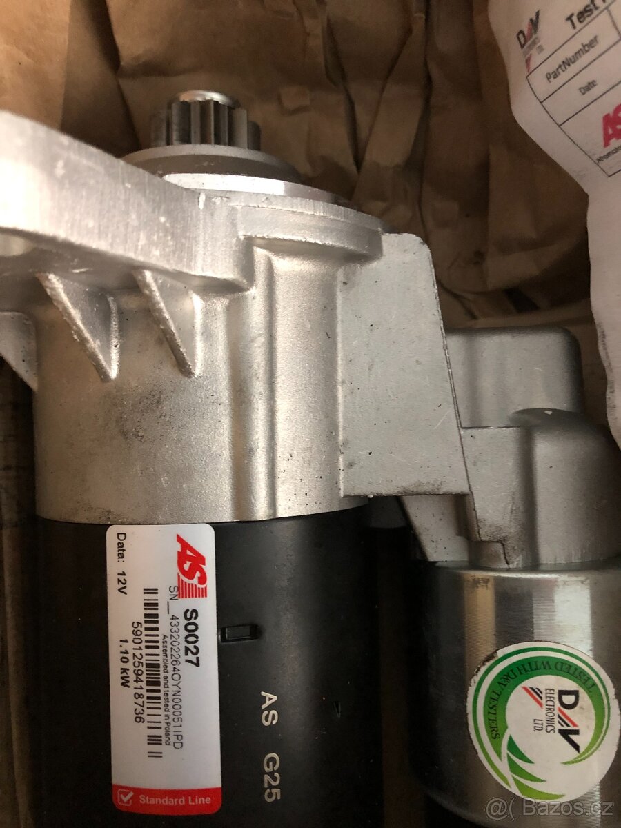 Startér AS-PL S0027 – 12V / 1.1 kW - 2
