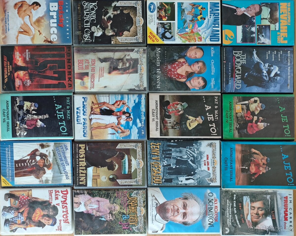 VHS originál kazety - 2