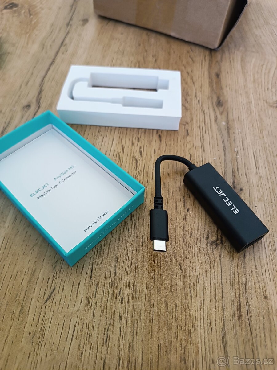 Elecjet USB-C na MagSafe 1&2 adaptér MacBook a USB-C, černý - 2