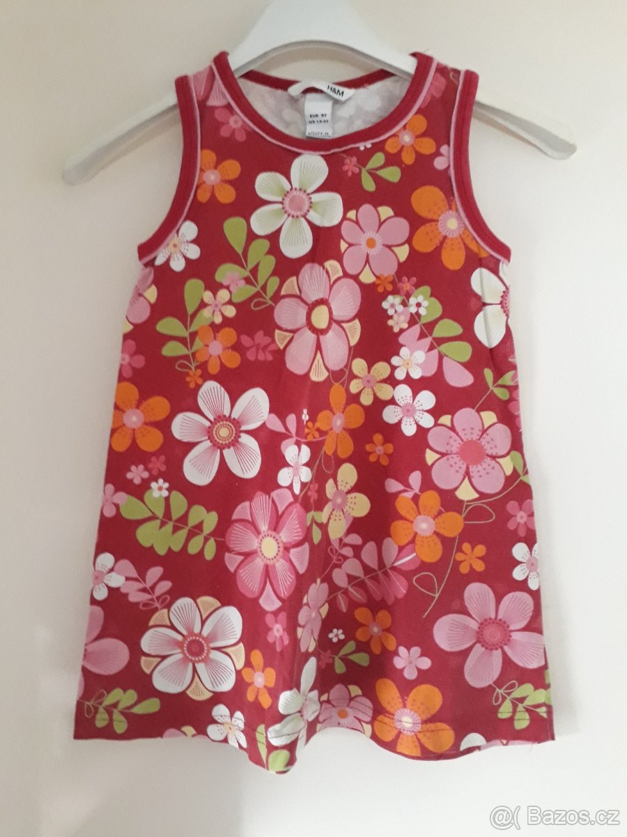 šatičky H&M a F&F vel. 92,104,122,140 - 2