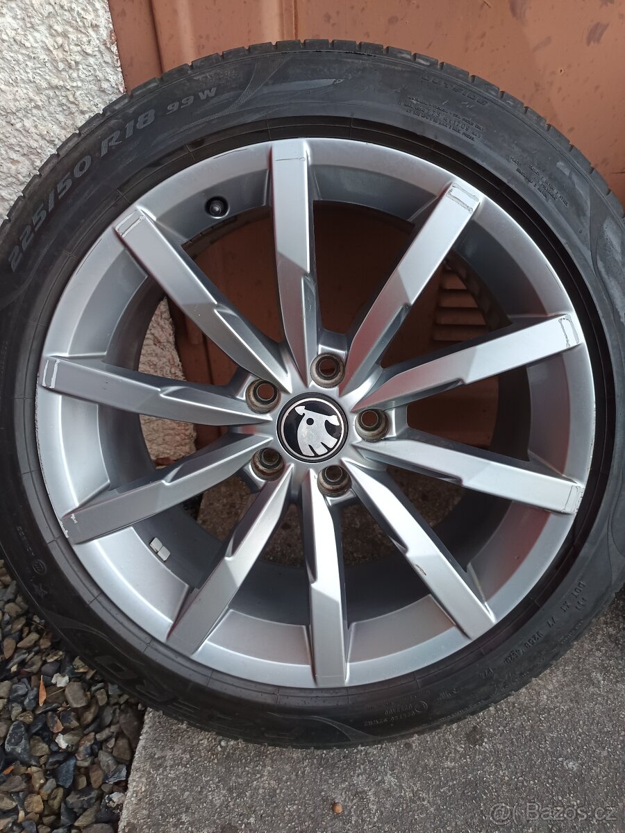 5x112 originál VW Borbet - 2