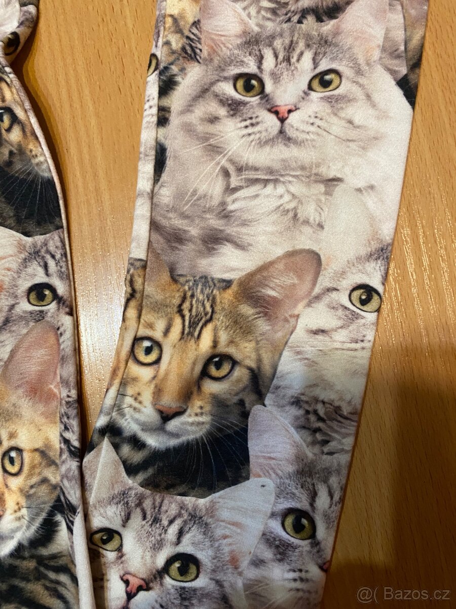 Dívčí legíny vel. 152 kočky - 2