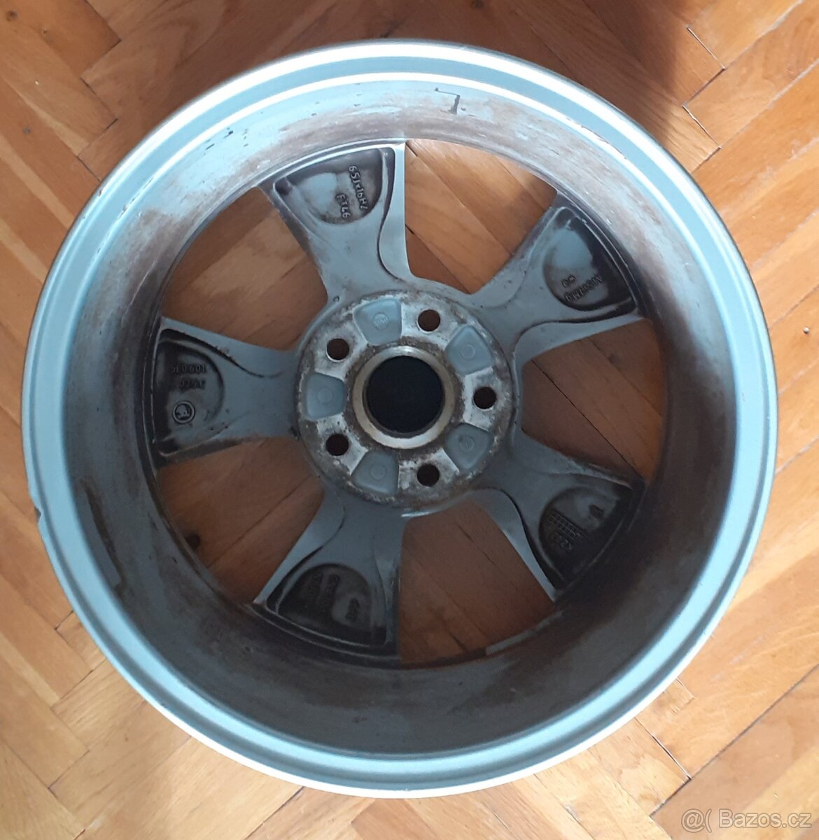 Alu disk 16" Octavia 3, originální Škoda, ET: 46, - 2