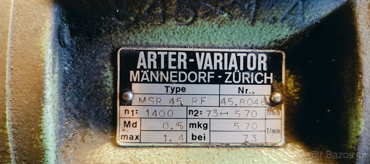 Arter variator MSR 45 RF - 2