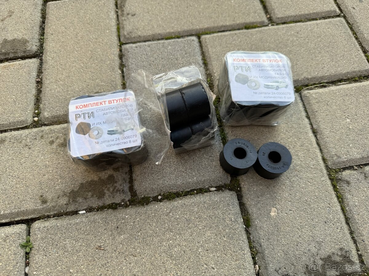 Volha Gaz 21, 24, sada silentbloků tyček stabilizátorů - 2