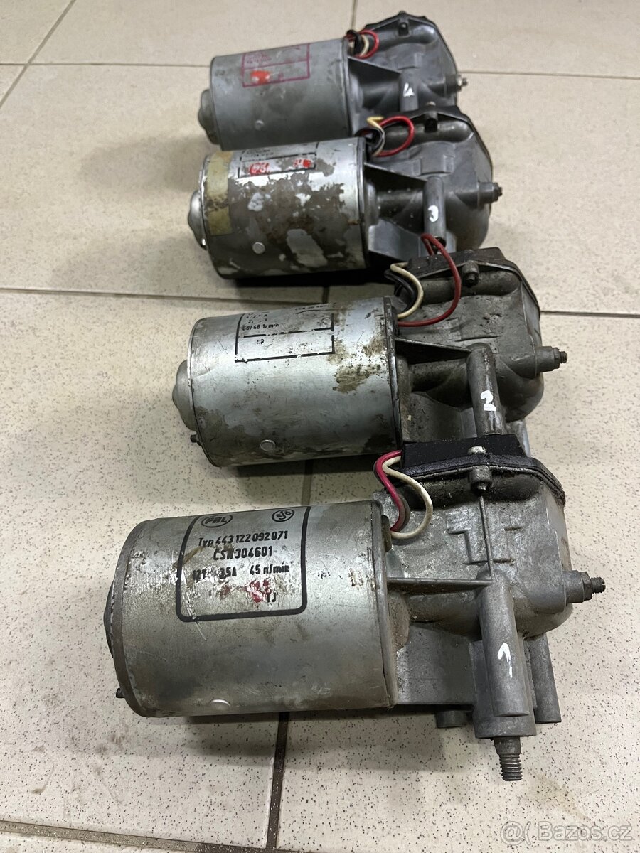 Nový motor stěrače Škoda 105,120,130 - 2