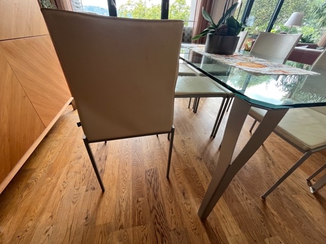 Jídelní židle kožené KFF - 2