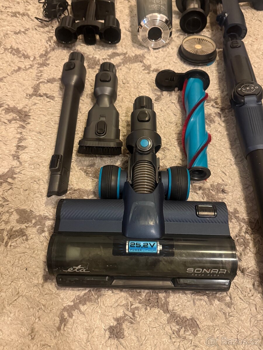 Tyčový vysavač ETA Sonar Aqua Plus 3232 90000 modrý - 2