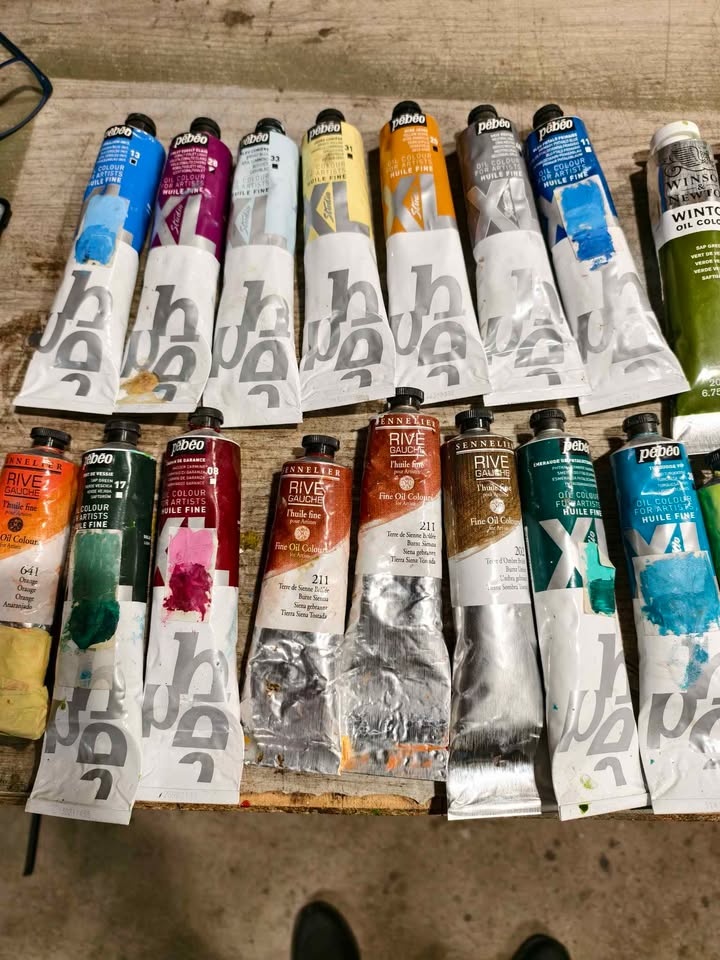 Olejové barvy 200ml - 2