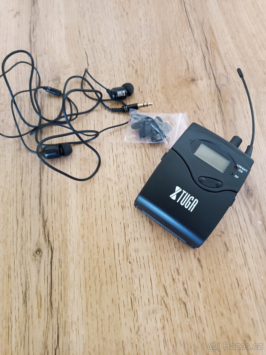 XTUGA bezdrátový přijímač pro in-ear monitorovací systémy - 2
