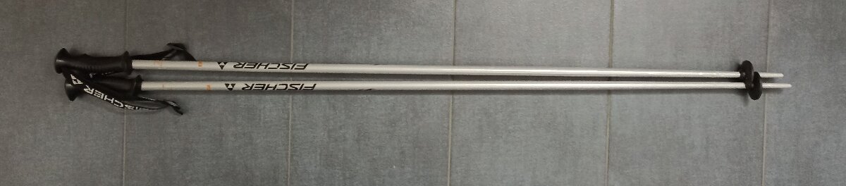 lyže Fischer, délka 180 cm, hole, obal na lyže - 2