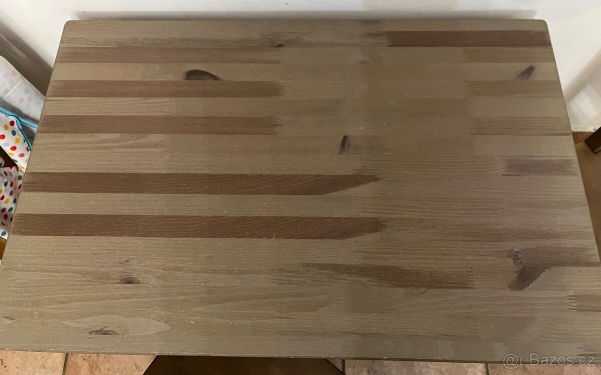 Ikea Sundvik dětský stůl + 2x židle šedohnědá - 2