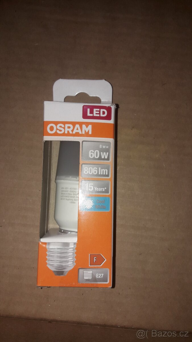 Nové led žárovky osram - 2