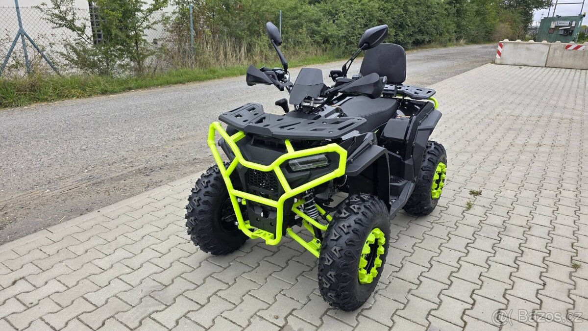 Čtyřkolka MiniRocket AFX200L, variátor 10 kola, černá - 2