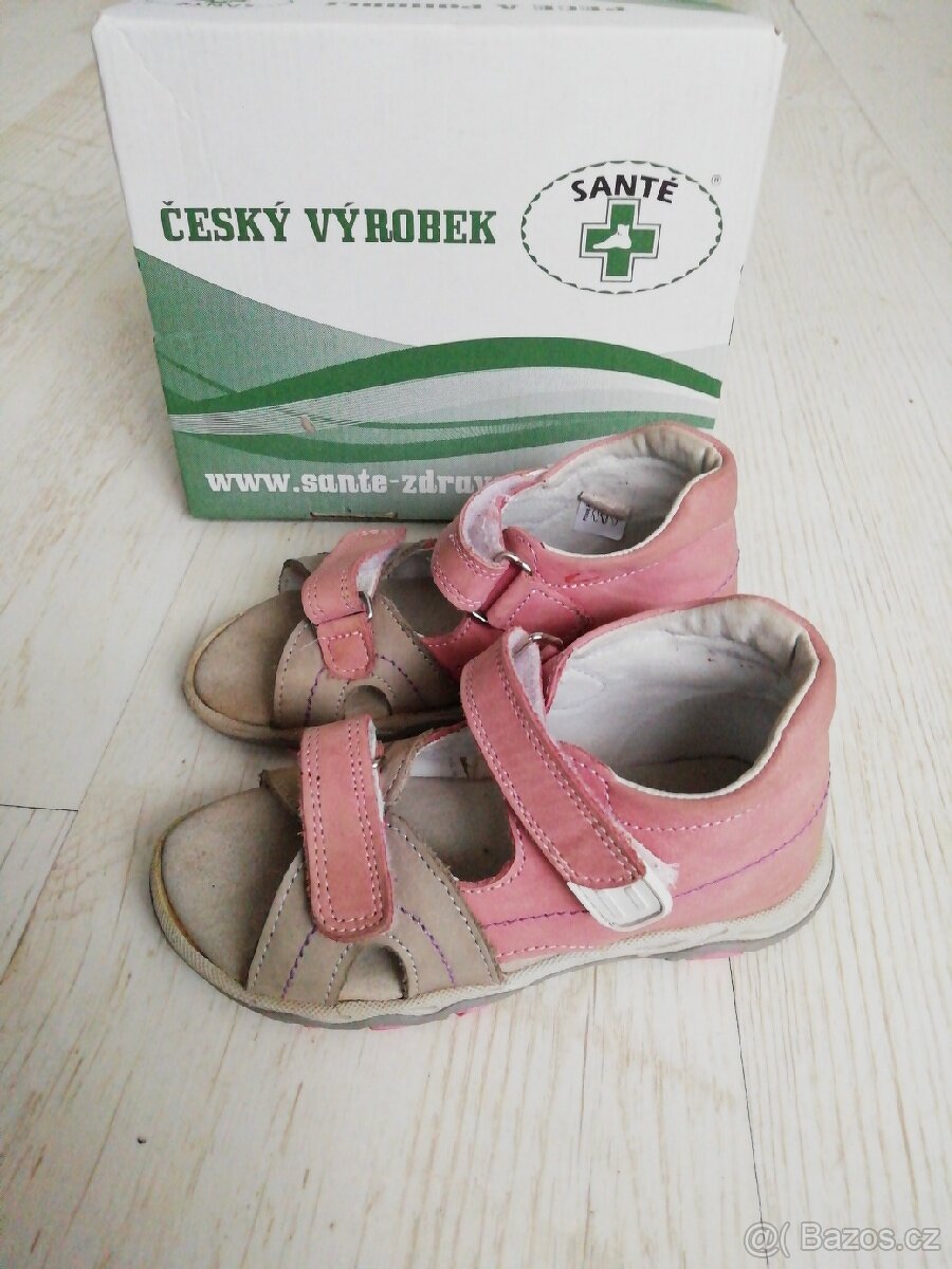 Sandálky Santé, vel 27. Zdravotní. - 2