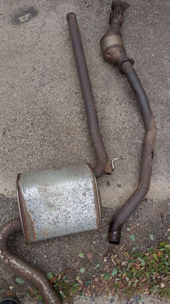 Výfuk, katalyzátor Audi A4 B6 1,9tdi - 2