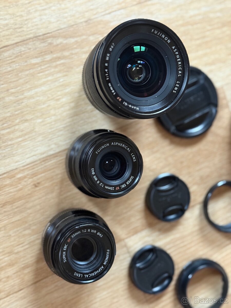 Objektivy Fujifilm XF16 1.4 WR, XF 35 2 WR - 2