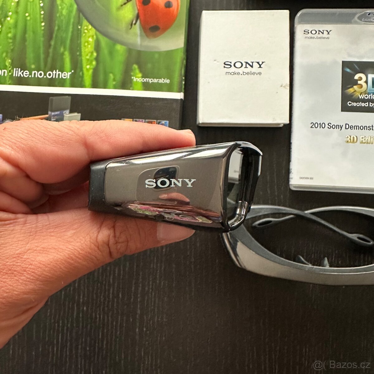 Promo věci Sony + blu-ray 3D brýle - 2
