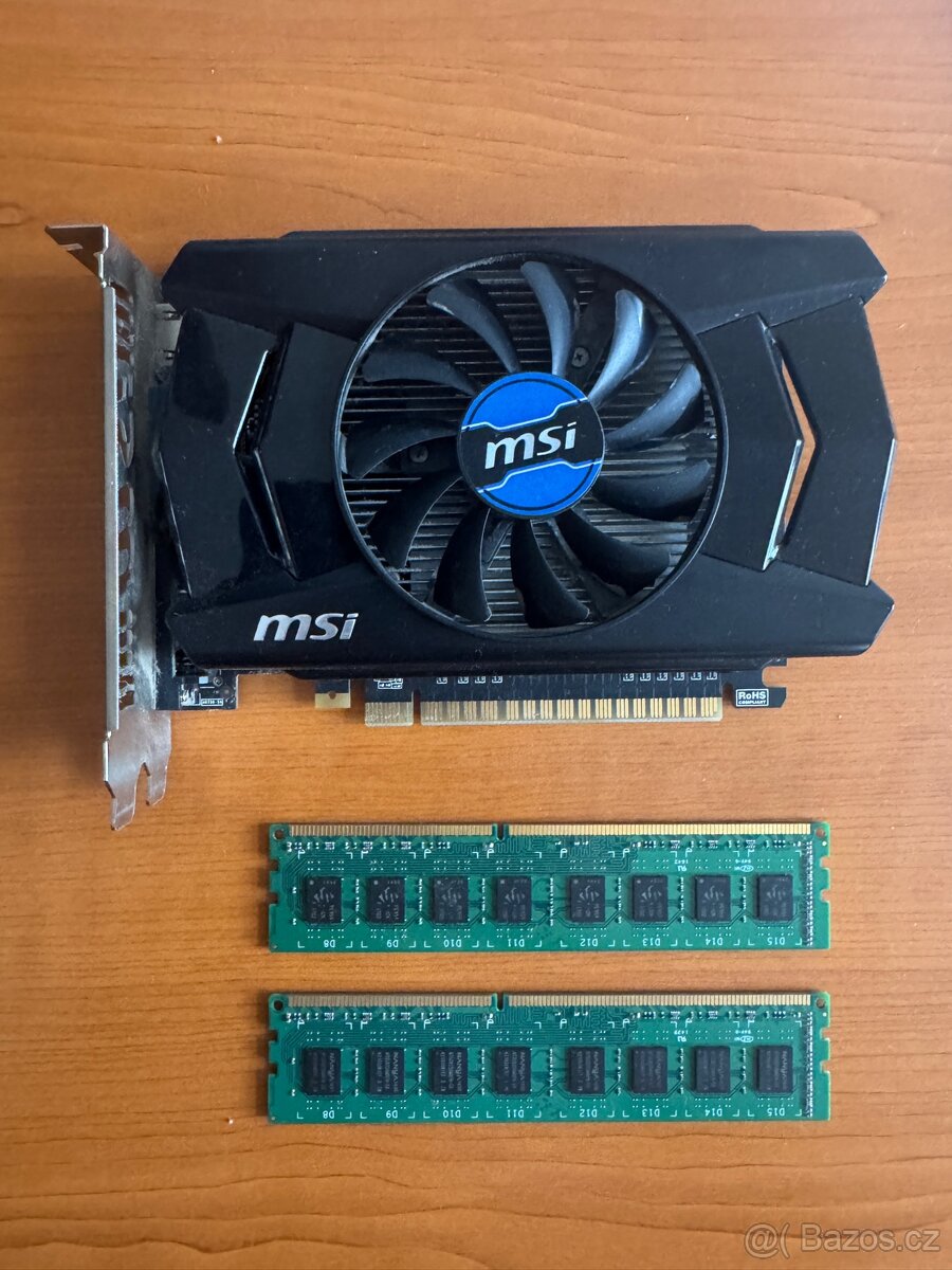 Predám RAM + grafickú kartu – komplet za 500 Kč - 2