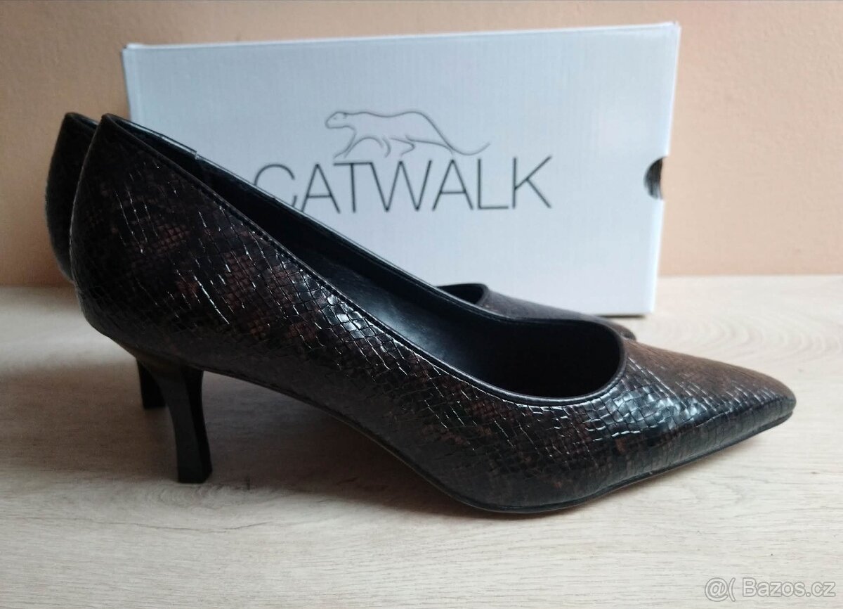 Nové dámské lodičky vel.37 zn. Catwalk - 2