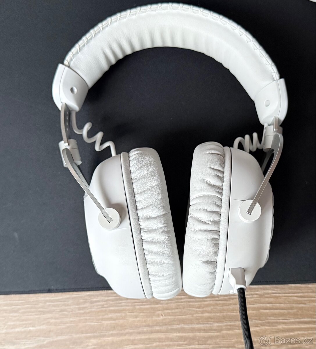 Logitech G PRO X 2 LIGHTSPEED Gaming Headset, bílá - 2