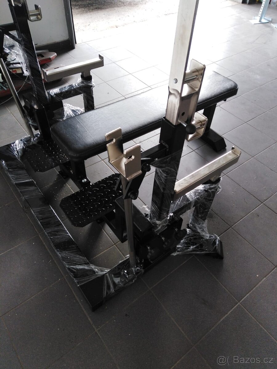 Combo Rack Powerlifting bench press dřepy 2 v 1 - 2