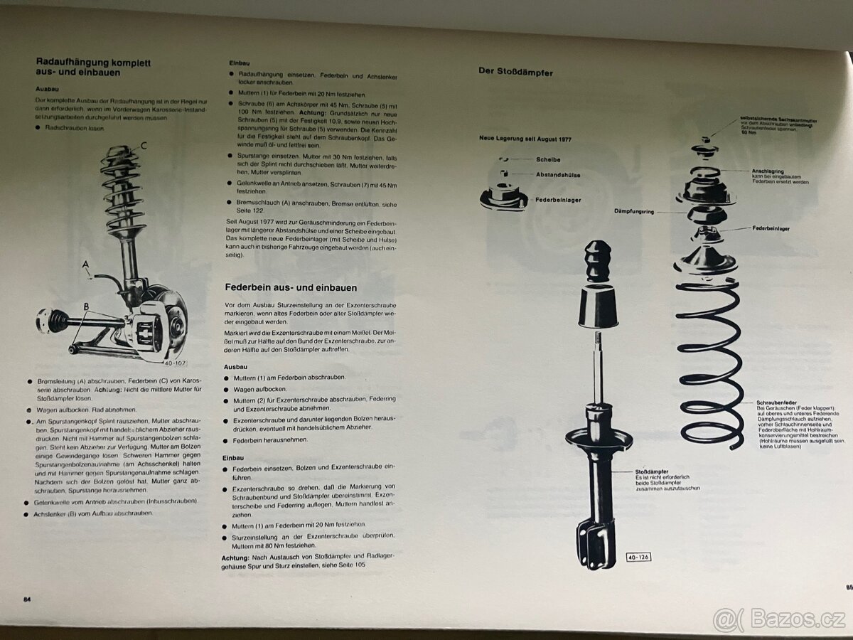 VW Golf I - příručka - 2