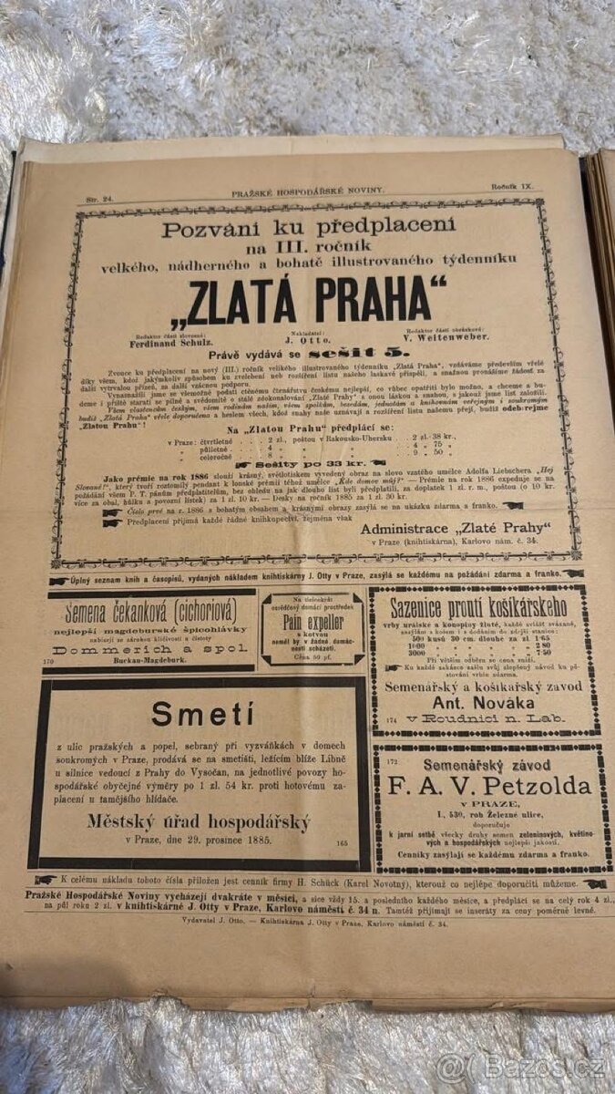 Hospodářské noviny 1886 a 1887 - 2