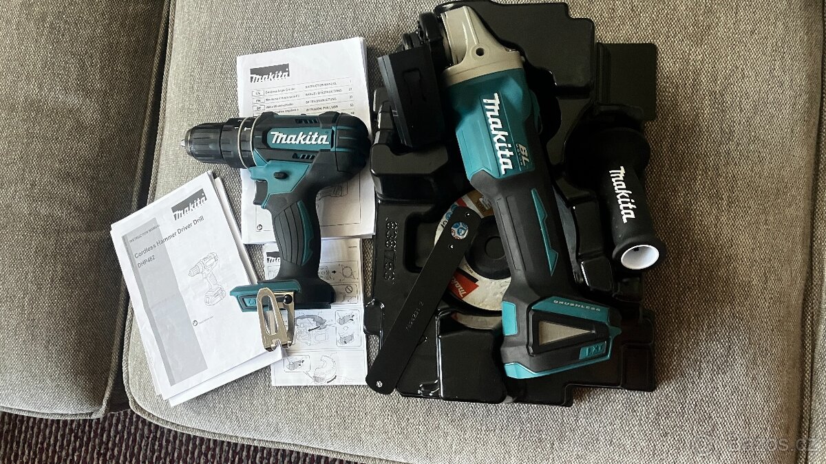 Makita DGA 504 + DHP 482 - 2