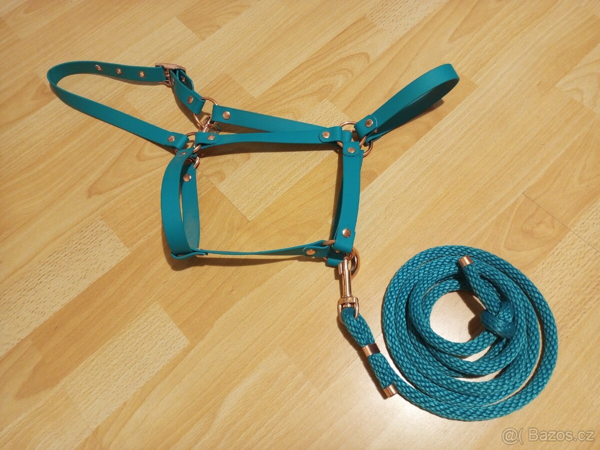 Biothane ohlávka s vodítkem, cob - 2