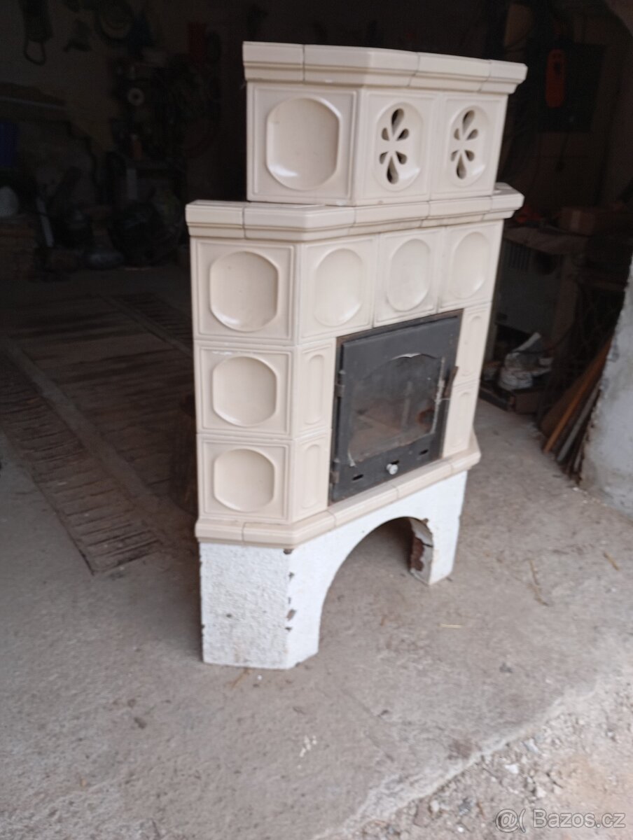 kachlová -krbová kamna - 2