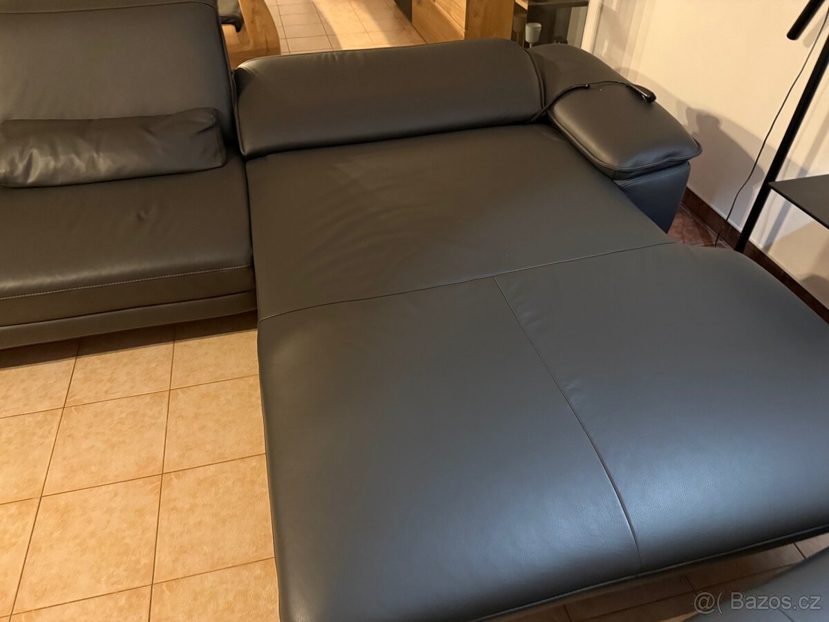 Prodám sedací soupravu a taburet Dieter Knoll - 2
