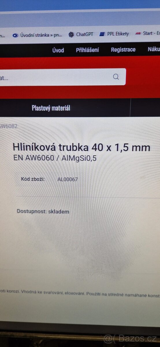 Hliníkové trubky - 2