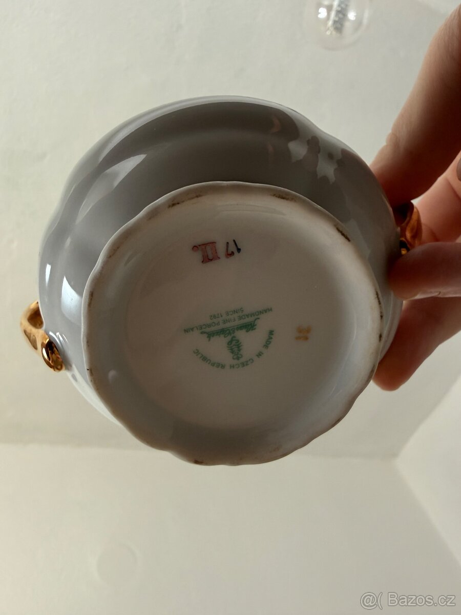 Set porcelán servis káva - 2