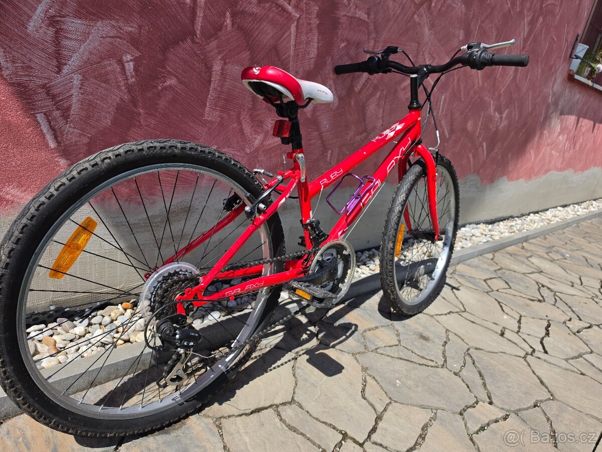 Kolo GALAXY RUBY 26" červené barvy - 2