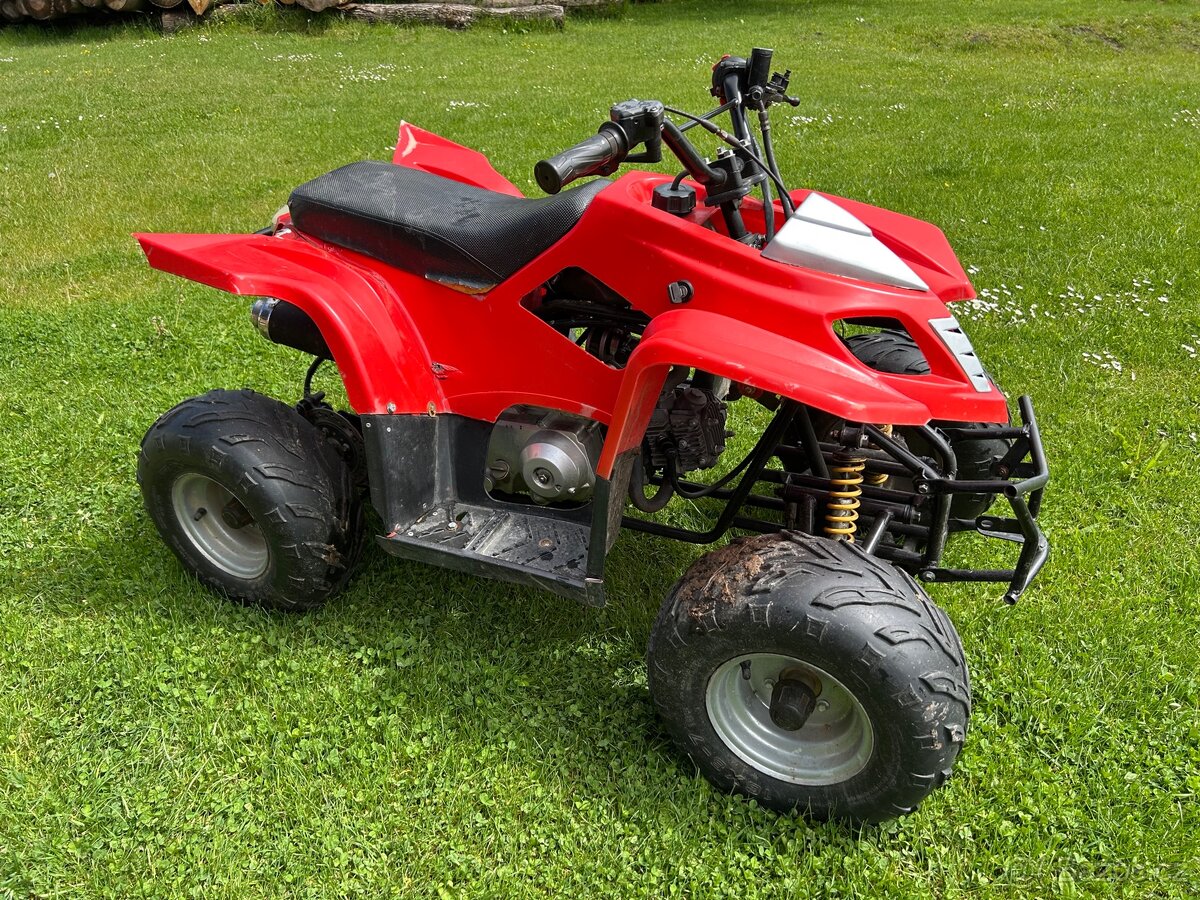 Dětská čtyřkolka, benzinová, 125ccm