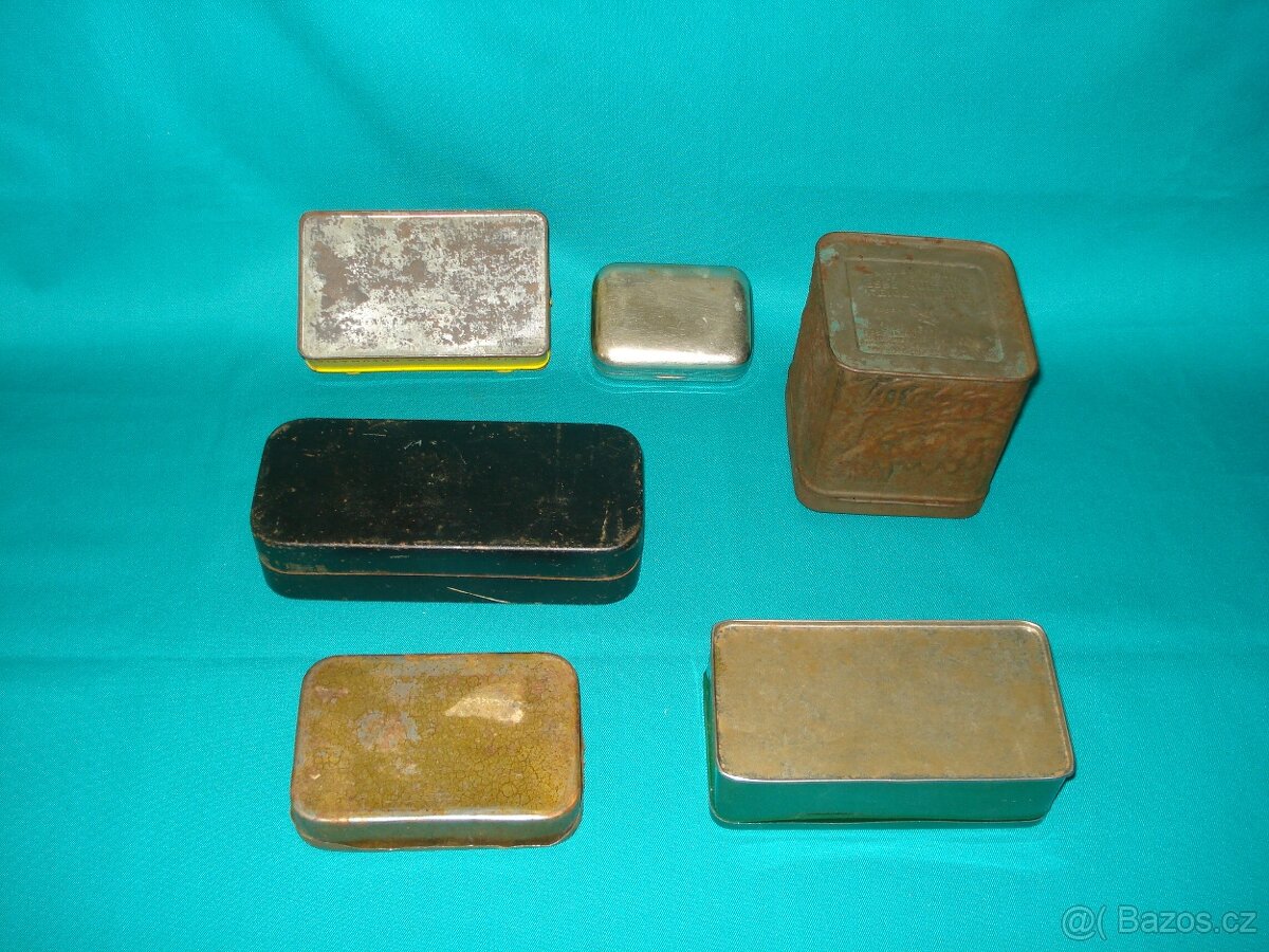 Plechové krabičky - 2